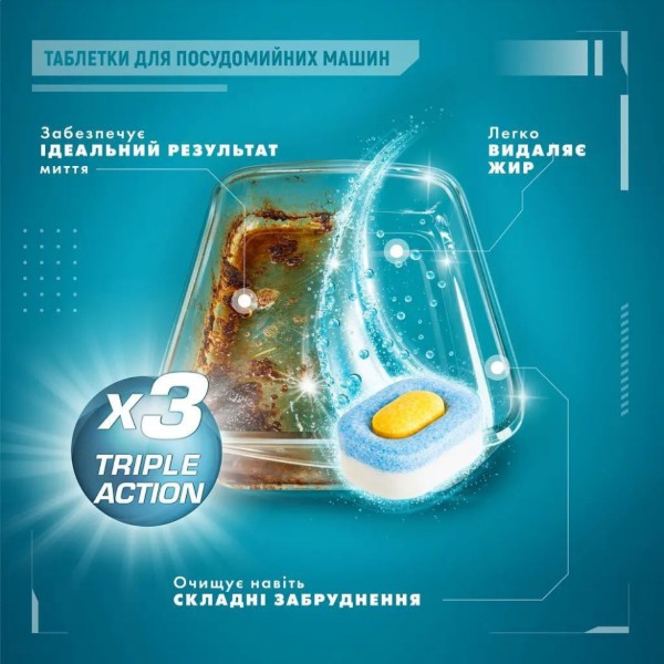 Фото - Таблетка для посудомоечной машины Maxi Power Nanomatic 36 шт. (4820204703356)