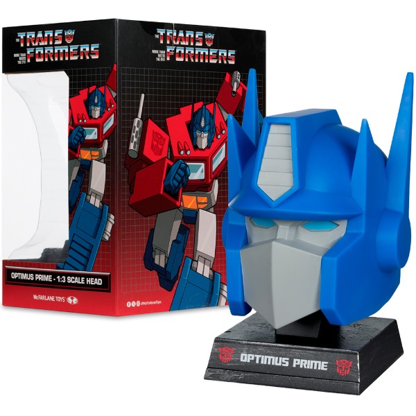 Фото - Коллекционная фигурка McFarlane Toys TRANSFORMERS Optimus Prime 1:3 Scale Bust 22.86 см (14326)