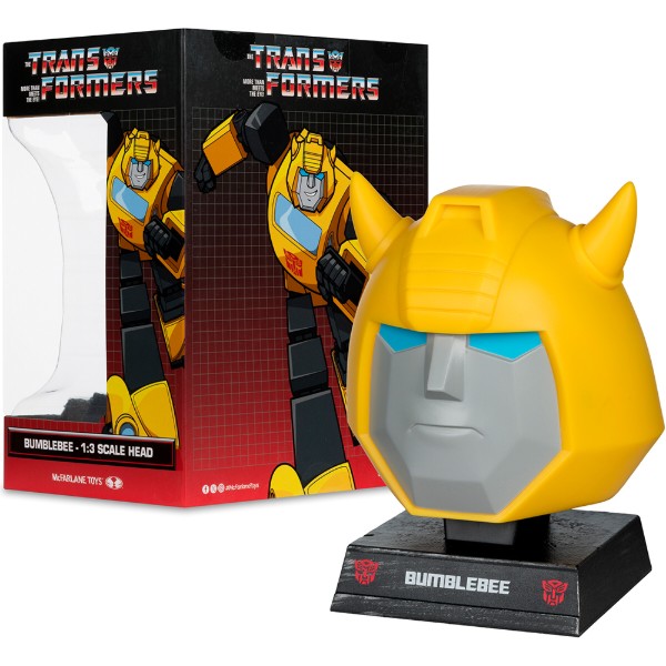Фото - Коллекционная фигурка McFarlane Toys TRANSFORMERS Bumblebee 1:3 Scale Bust 22.86 см (14328)