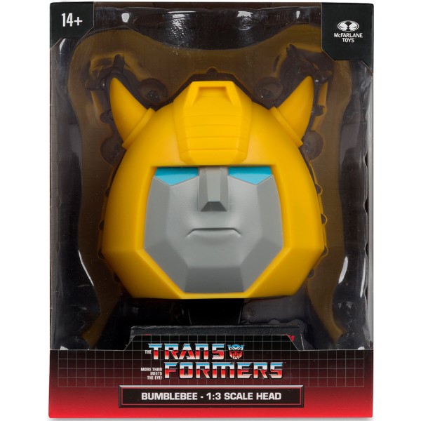 Фото - Коллекционная фигурка McFarlane Toys TRANSFORMERS Bumblebee 1:3 Scale Bust 22.86 см (14328)