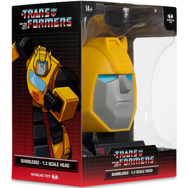 Фото - Коллекционная фигурка McFarlane Toys TRANSFORMERS Bumblebee 1:3 Scale Bust 22.86 см (14328)