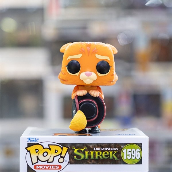 Фото - Коллекционная фигурка FUNKO POP! серии Шрек - КОТ В САПОГАХ (81175)