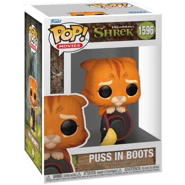 Фото - Коллекционная фигурка FUNKO POP! серии Шрек - КОТ В САПОГАХ (81175)