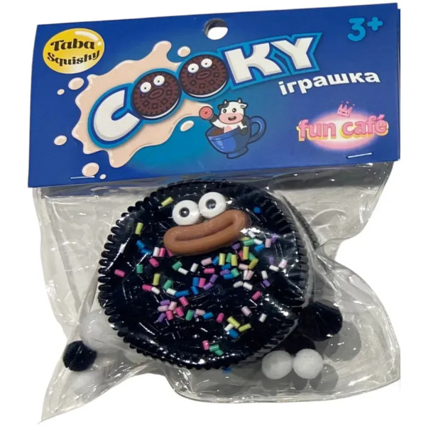 Фото - Сквіш Monster Gum Fun Cafe Taba - Cooky в асортименті (T25005)