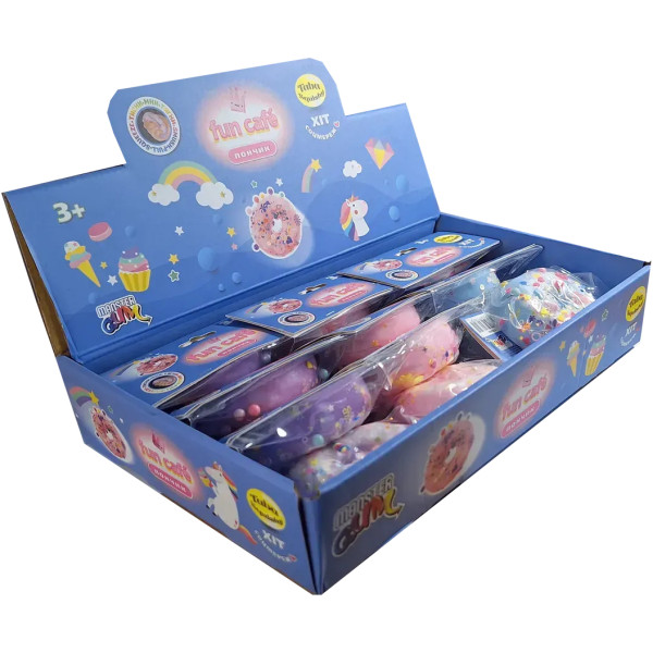 Фото - Сквиш Monster Gum Fun Cafe Taba - Пончик в ассортименте (T25363)