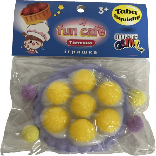 Фото - Сквіш Monster Gum Fun Cafe Taba - Тістечко в асортименті (T26415)