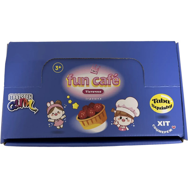 Фото - Сквіш Monster Gum Fun Cafe Taba - Тістечко в асортименті (T26415)