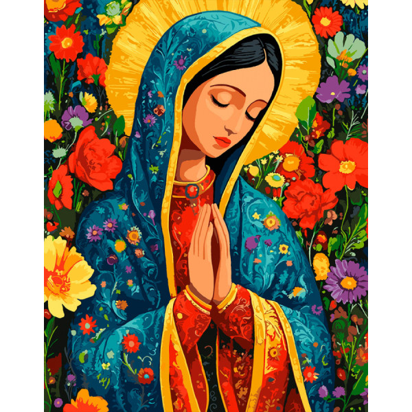 Фото - Картина по номерам Santi Молитва сердца 40х50 см. (955796)