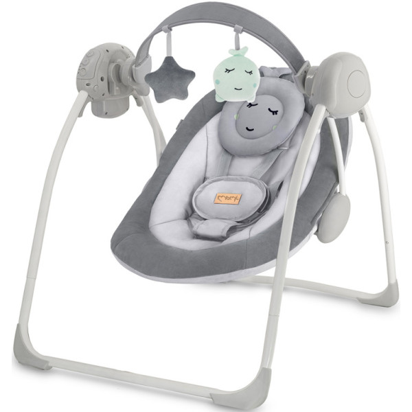 Фото - Крісло-шезлонг MoMi LISS grey (BULE00048)