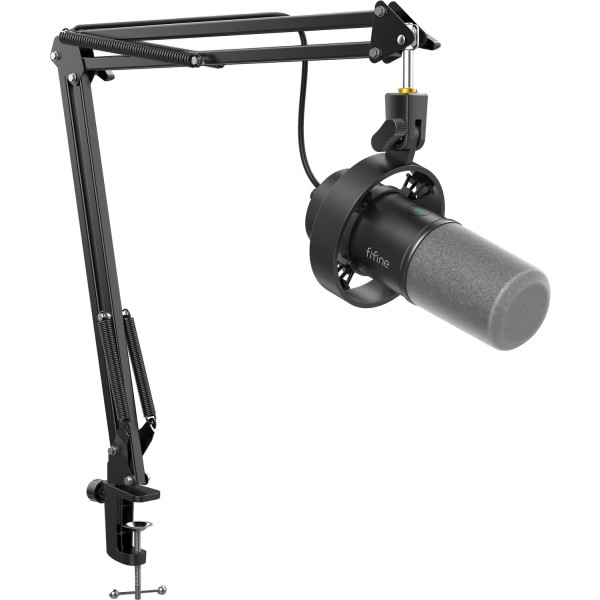 Микрофон для компьютера проводной Fifine K688CT USB/XLR Black