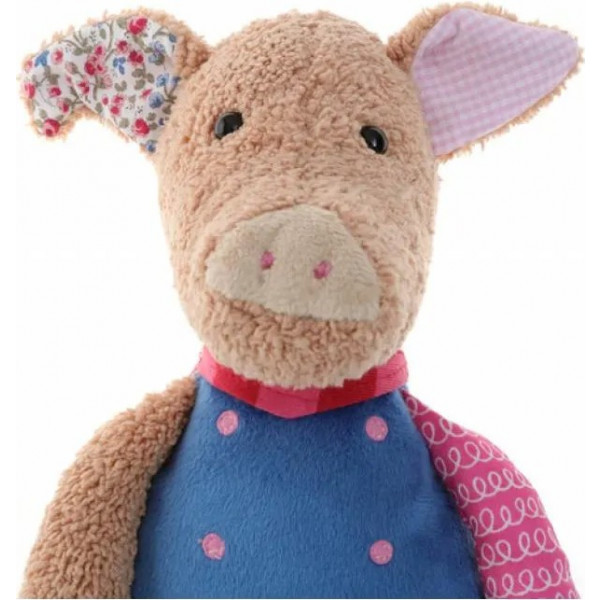Фото - М'яка іграшка Sigikid Patchwork Sweety Свинка 31 см (38708SK)