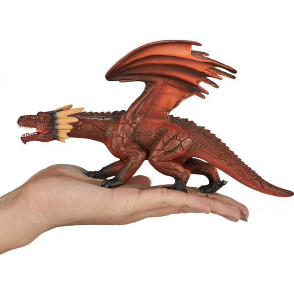 Фото - Фігурки тварини Mojo Вогняний дракон з щелепою, що рухається (387253)