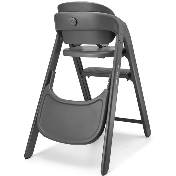 Фото - Стільчик для годування класичний Kinderkraft Tino Grey (KHTINO00GRY0000)