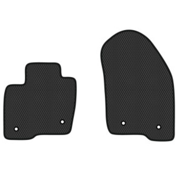 Фото - Коврики ворсовые в салон авто EVAtech Standard для Ford S-Max (CD539) 5 seats 2014 2 поколение Minivan EU черный кант FD23874AG2FC4VEB