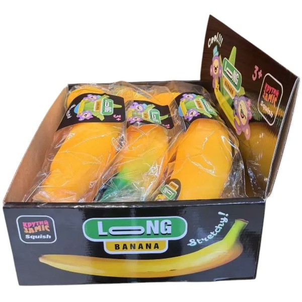 Фото - Стретч-антистресс Monster Gum Крутой замес - Super Banana (AS25007)