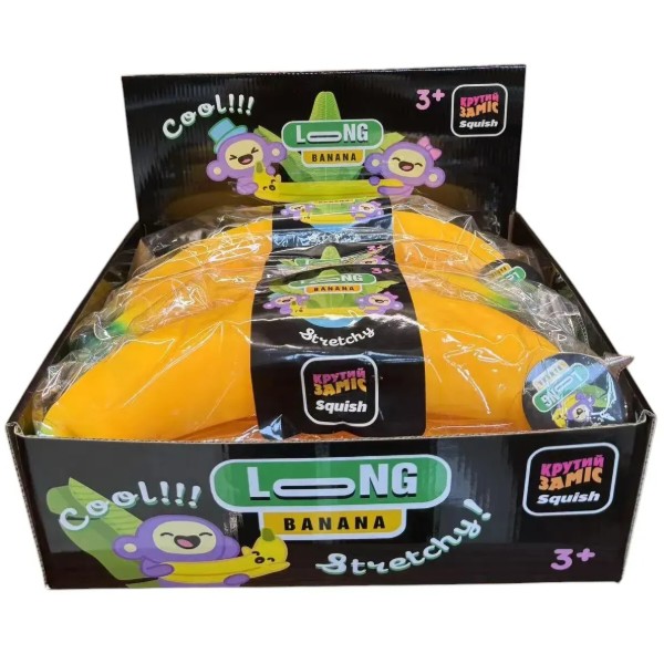 Фото - Стретч-антистресс Monster Gum Крутой замес - Super Banana (AS25007)