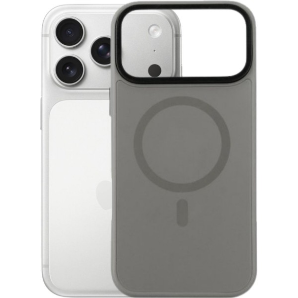 Фото - Чехол для смартфона BeCover FIBRA ArcLine Case with MagSafe for Apple iPhone 17 Pro Max Gray (715389)