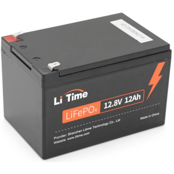 Фото - Акумулятор для ДБЖ Li-TIME LiFePO4 12.8V 12Ah 154Wh (Li-Time-LiFePO4-12.8-12)