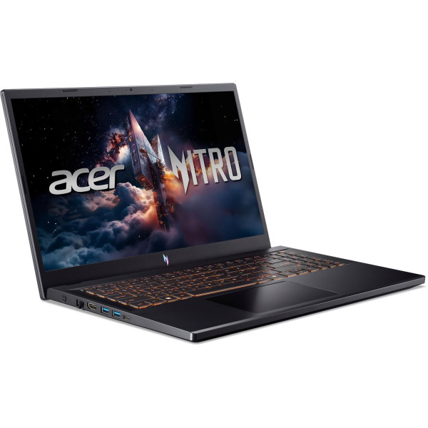 Фото - Ноутбук ігровий Acer Nitro V 15 ANV15-52-520S (NH.QZ7EU.014) Obsidian Black