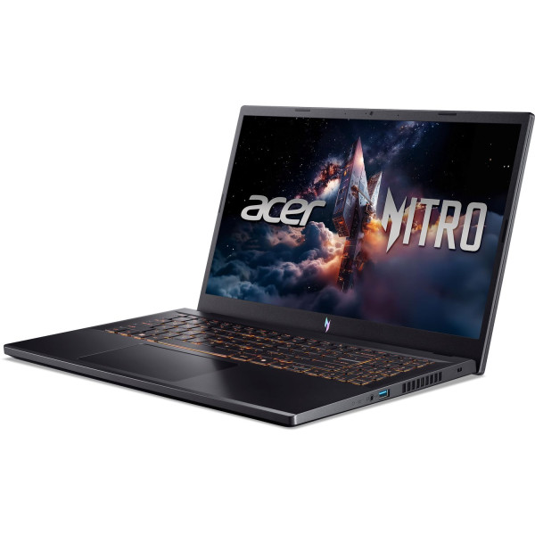 Фото - Ноутбук ігровий Acer Nitro V 15 ANV15-52-520S (NH.QZ7EU.014) Obsidian Black