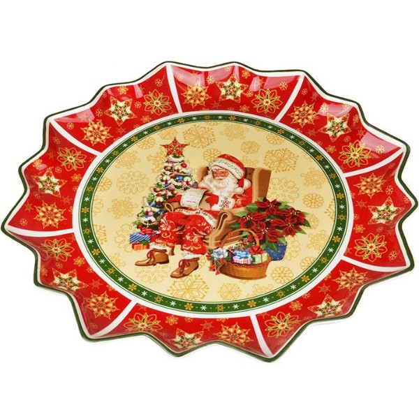Фото - Блюдо Lefard Christmas collection 38 см (986-027) Фото - Блюдо Lefard Christmas collection 38 см (986-027)