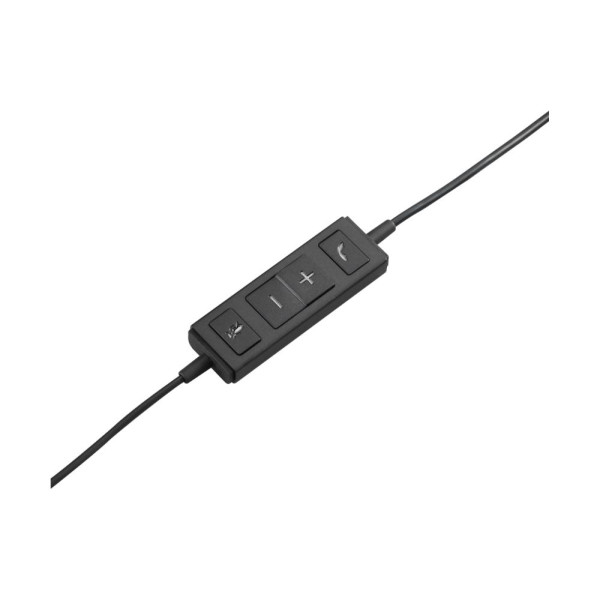 Фото - Гарнітура дротова Logitech H570e Corded Stereo USB Headset (Teams version) Black (981-001430)