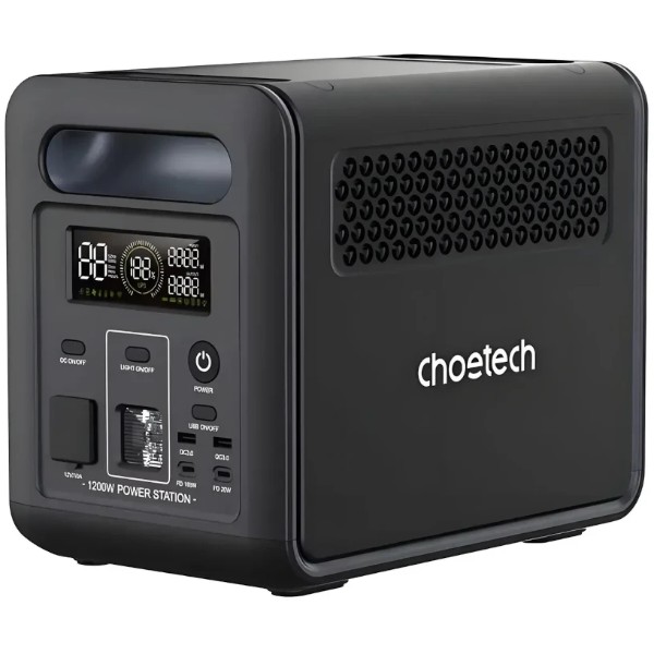 Фото - Зарядная станция универсальная Choetech BS068 (1200W, 1024Wh, Wi-Fi)