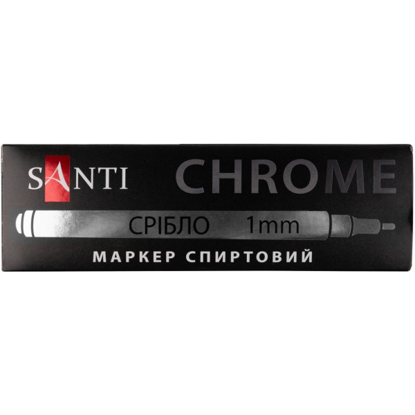 Фото - Маркер Santi Chrome 1 мм (390775)