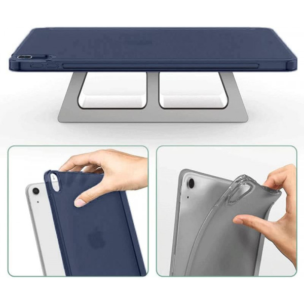 Фото - Чехол для планшета BeCover Tri Fold Hard for Apple iPad Air (4/5) 2020/2022 10.9'' Deep Blue (711128)
