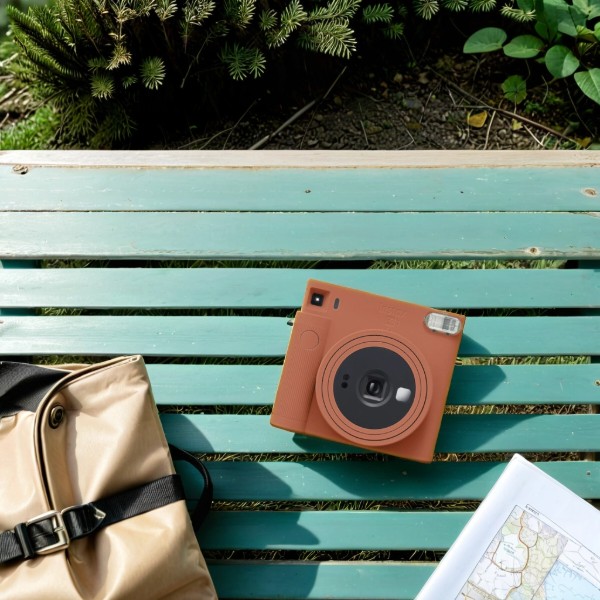 Фото - Уценка - Фотокамера моментальной печати Fujifilm INSTAX SQ 1 Terracotta Orange (16672130)