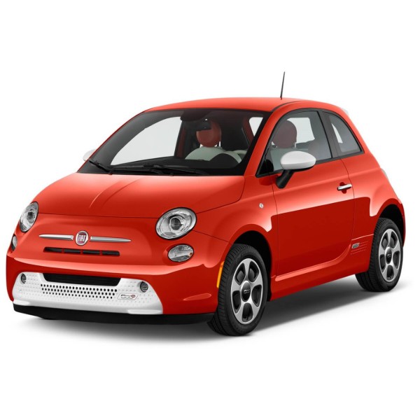 Фото - EVA коврики в салон авто EVAtech для 500e Fiat 2013-2020 1 поколение Htb USA FT43915PVC4LA3RBB