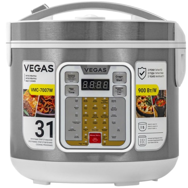 Фото - Уцінка - Мультиварка Vegas VMC-7007W
