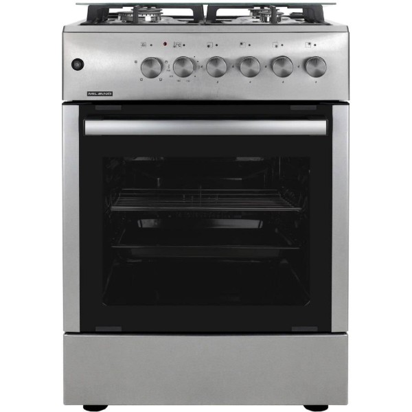 Фото - Уценка - Плита газовая Milano ML60 EF40C+стальная