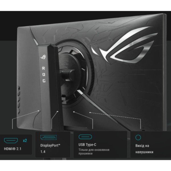 Фото - Уценка - Монитор игровой Asus ROG Strix XG248QSG Ace (90LM0C40-B01371) Black