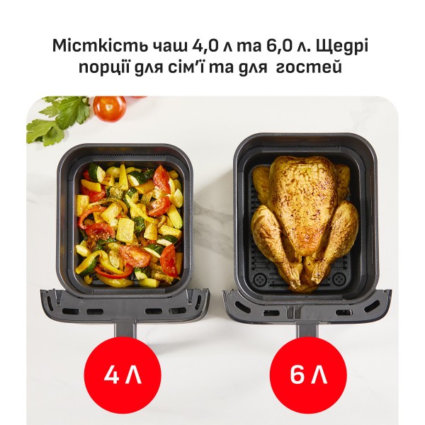 Фото - Уценка - Мультипечь Tefal EY7528E0 Easy Fry Crispy Stack