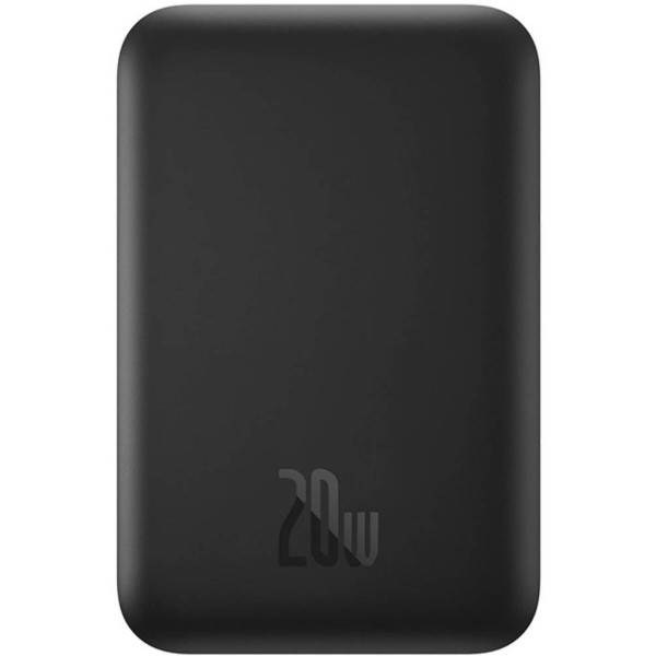 Фото - Уцінка - Батарея мобільна Baseus Magnetic Wireless 6000mAh Mini Air 20W PD,QC, USB-C In/Out, Qi-15W Black (P10059002113-00) Фото - Уцінка - Батарея мобільна Baseus Magnetic Wireless 6000mAh Mini Air 20W PD,QC, USB-C In/Out, Qi-15W Black (P10059002113-00)
