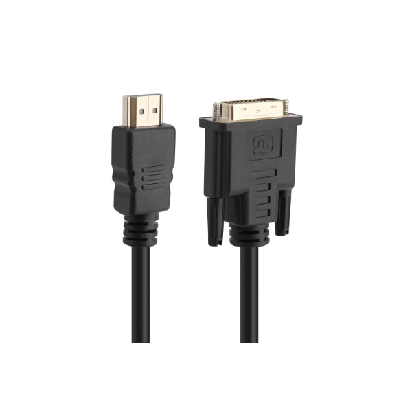 Фото - Уцінка - Кабель HDMI - DVI ProLogix Premium 18+1, V1.3 0.5 м (PR-HDMI-DVI-P-01-30-05m)