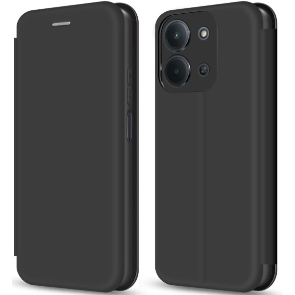 Фото - Уценка - Чехол для смартфона MAKE Flip for Xiaomi Redmi 15C/Poco C85, Midnight Black (MCP-XR15CMB)