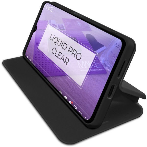 Фото - Уценка - Чехол для смартфона MAKE Flip for Xiaomi Redmi 15C/Poco C85, Midnight Black (MCP-XR15CMB)