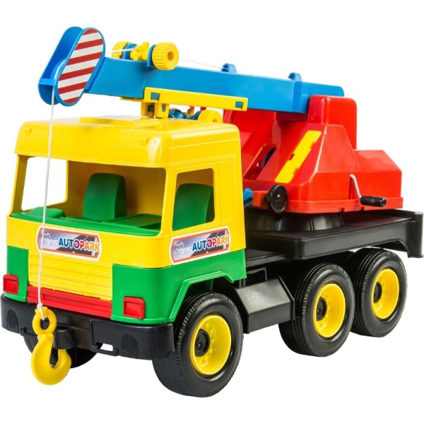 Фото - Базовый игровой транспорт для малыша Tigres ''Middle truck'' кран (39226)