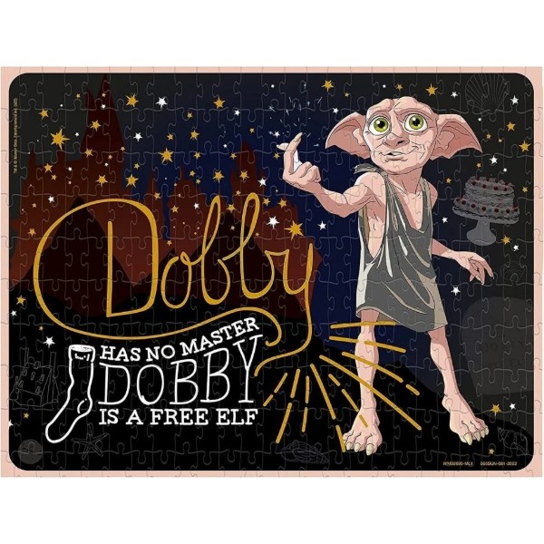 Фото - Пазлы картонные (8+) HARRY POTTER Dobby 250 шт. (WM02695-ML1-6)