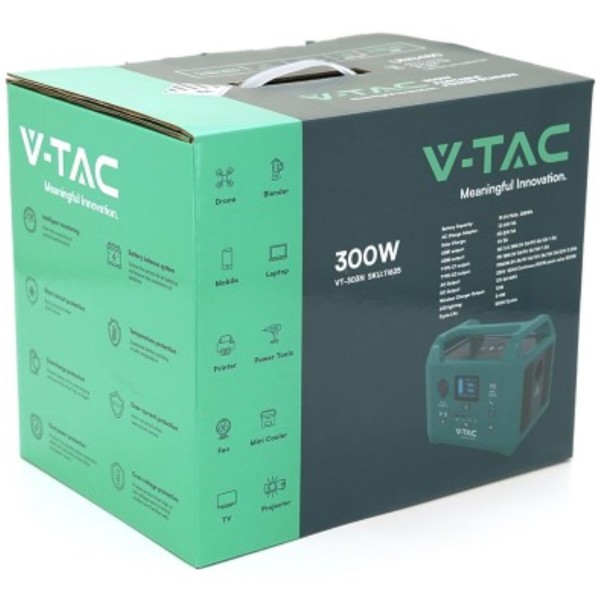 Фото - Уценка - Зарядная станция универсальная V-TAC VT-303N (300W, 288Wh)
