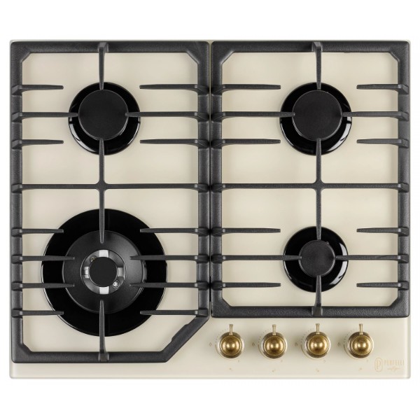 Фото - Уцінка - Варильна поверхня газова Perfelli VINTAGE GW69C BEIGE
