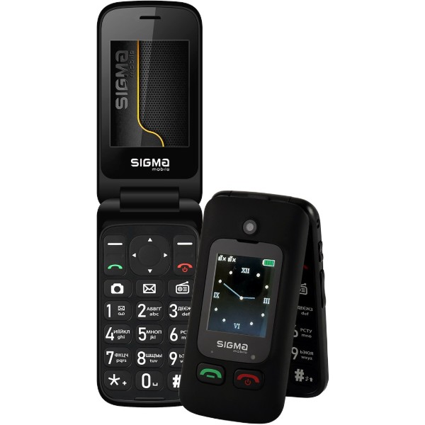 Фото - Уцінка - Мобільний телефон Sigma mobile Comfort 50 Shell DUO Type-C Black