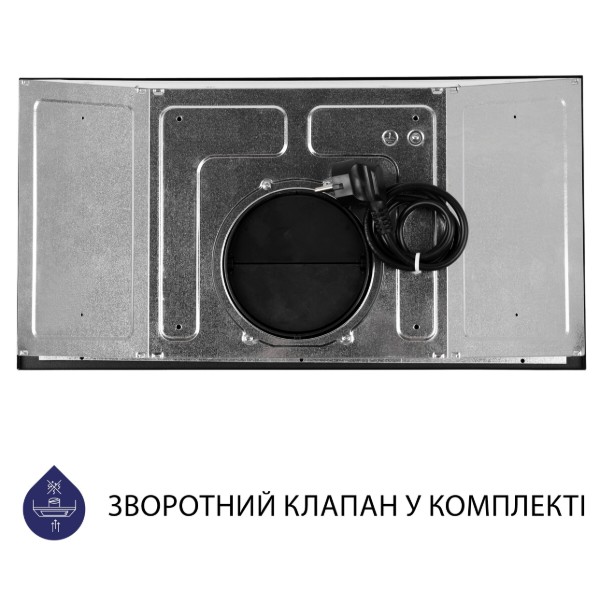 Фото - Уцінка - Витяжка вбудована Minola HBI 5262 BL GLASS 700 LED
