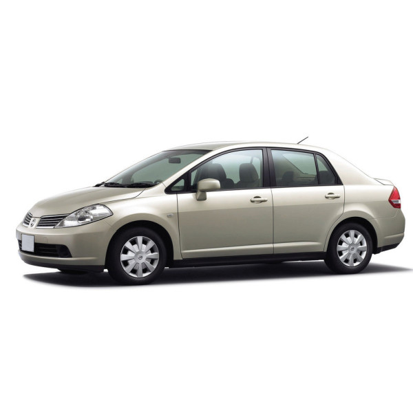 Фото - Килимок з екошкіри в багажник авто EVAtech ECO для Tiida (C11) (Squib VL+VR) Nissan 2004-2014 1 покоління Sedan EU NS33923B1BBB