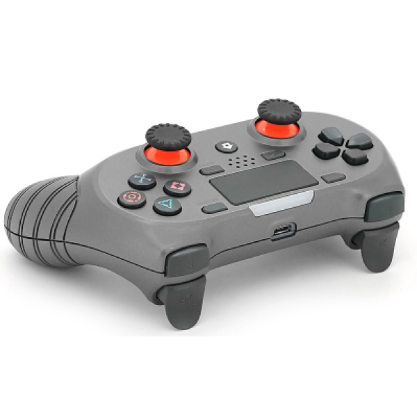 Фото - Геймпад Brazzers S8-P PS4 Wireless DOUBLE-motor vibration 4 Silver (39240)