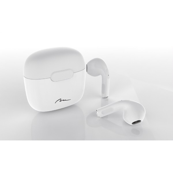 Фото - Уценка - Наушники вкладыши беспроводные TWS Media-Tech R-PHONES TWS+ White (MT3608W)
