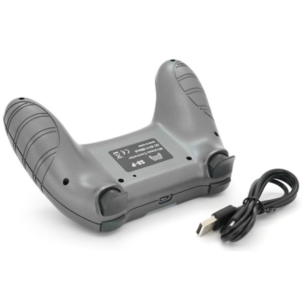 Фото - Геймпад Brazzers S8-P PS4 Wireless DOUBLE-motor vibration 4 Silver (39240)