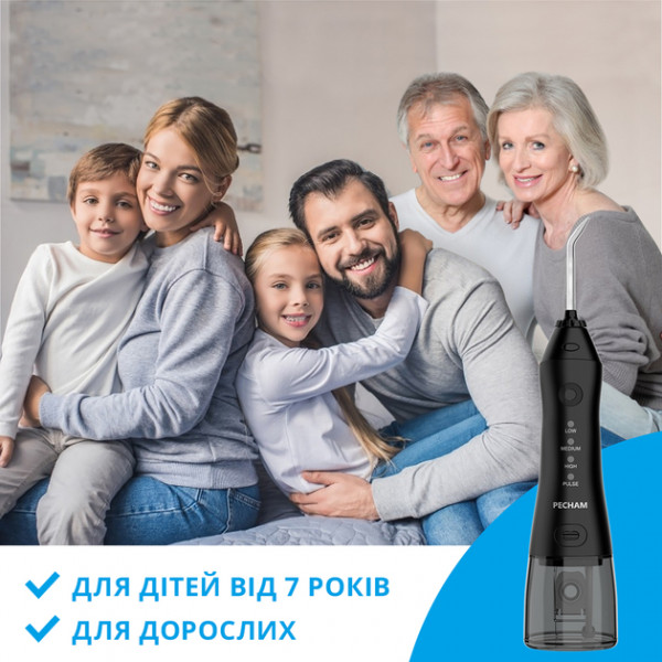 Фото - Ирригатор Pecham Travel black (PC-1581)